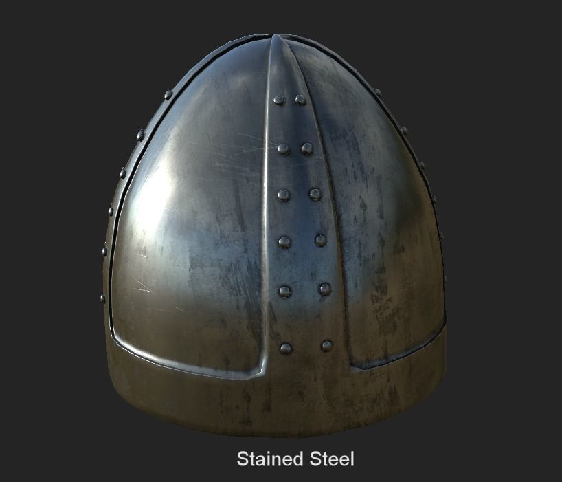 Medieval Helms 3D Model Collection_10