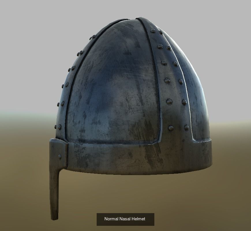 Medieval Helms 3D Model Collection_7