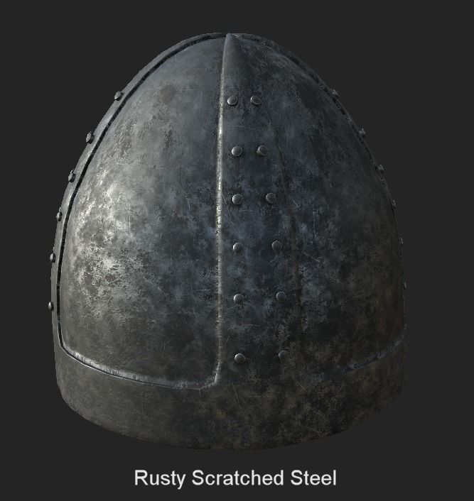 Medieval Helms 3D Model Collection_9