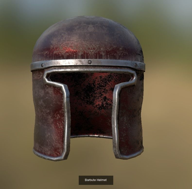 Medieval Helms 3D Model Collection_2