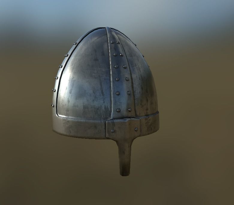 Medieval Helms 3D Model Collection_12