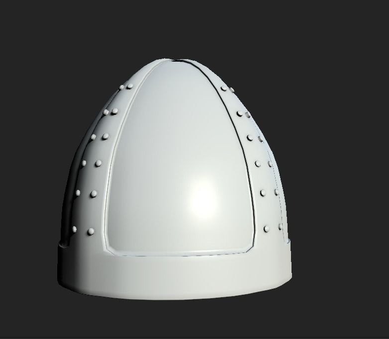 Medieval Helms 3D Model Collection_8