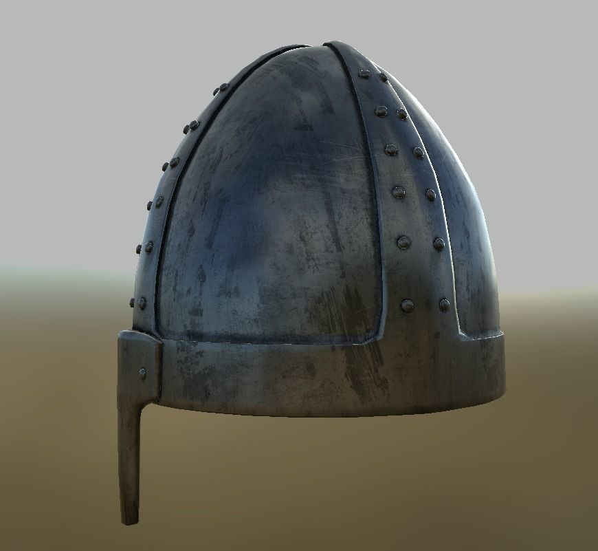 Medieval Helms 3D Model Collection_15