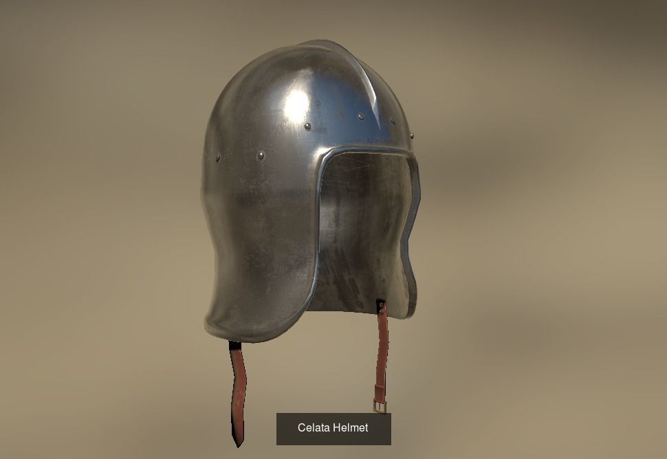 Medieval Helms 3D Model Collection_5