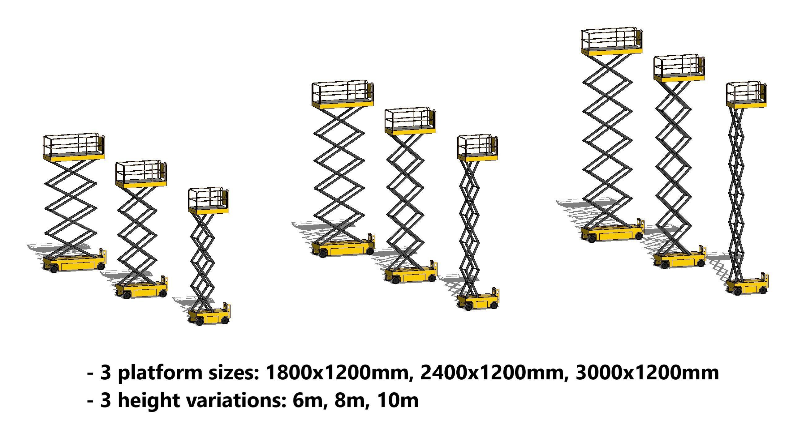 Construction Heavy Equipment Pack - Revit Family Collection 3D model_44