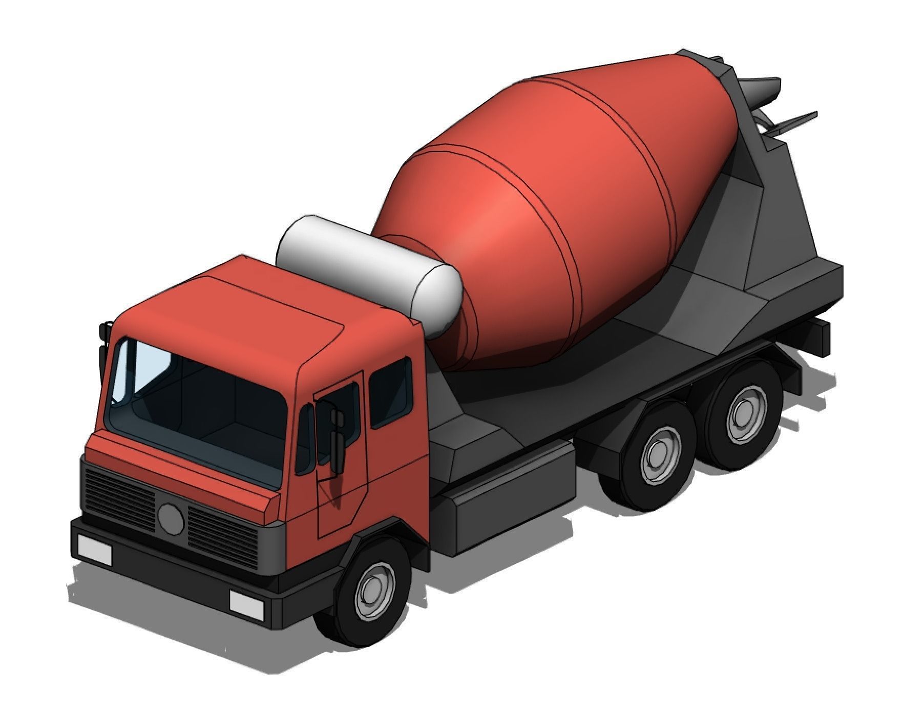 Construction Heavy Equipment Pack - Revit Family Collection 3D model_13