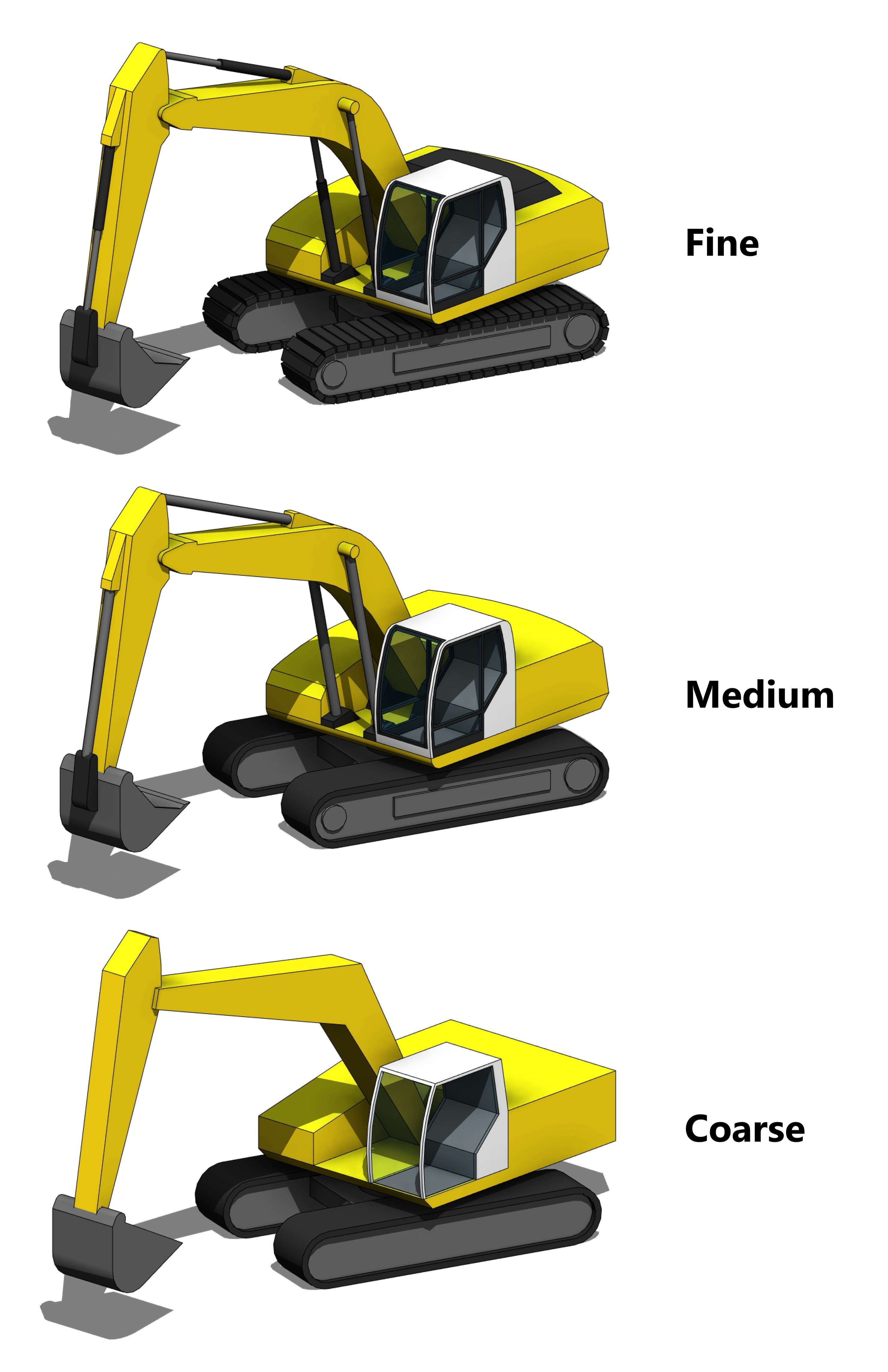 Construction Heavy Equipment Pack - Revit Family Collection 3D model_47