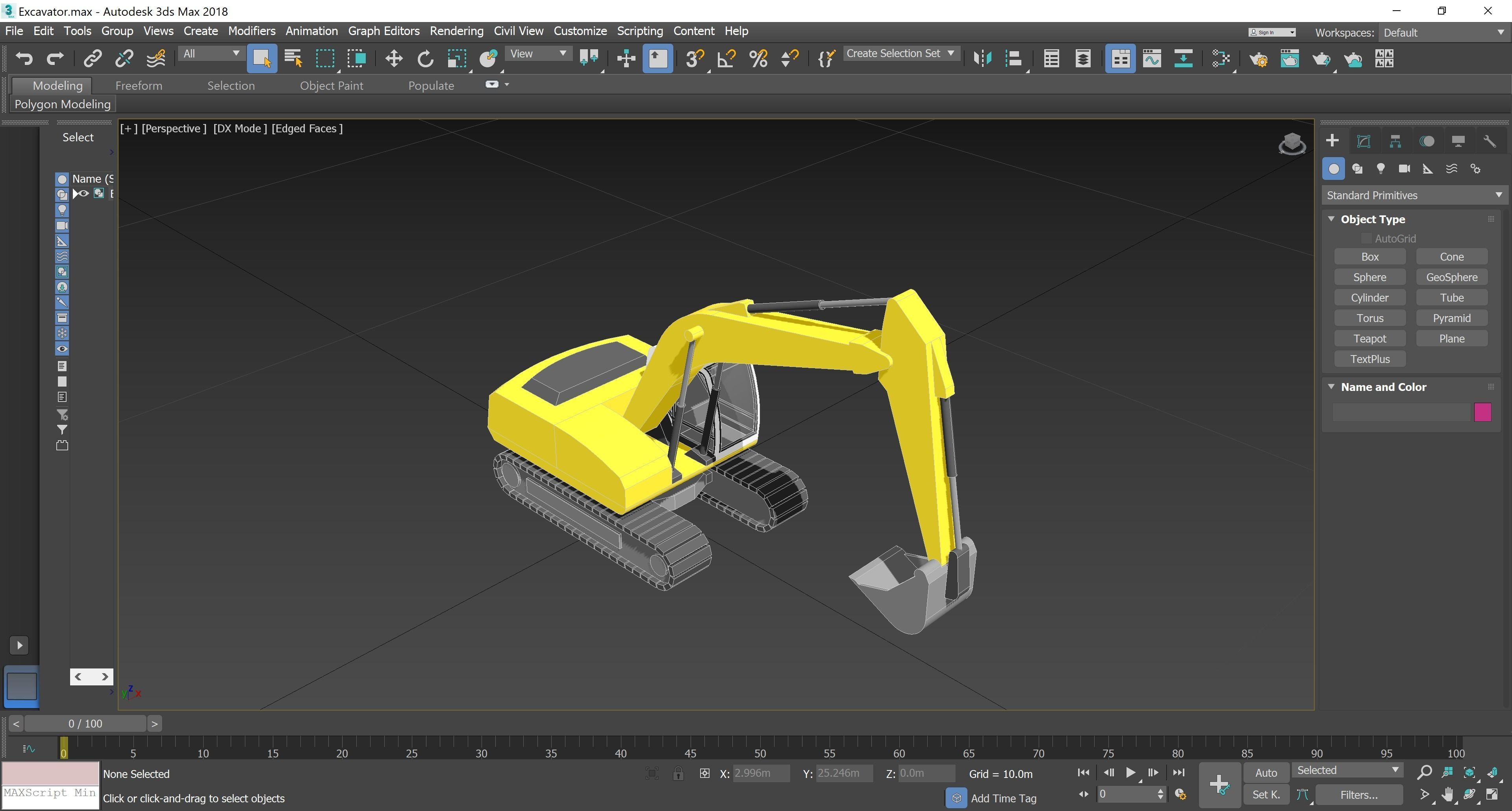 Construction Heavy Equipment Pack - Revit Family Collection 3D model_76