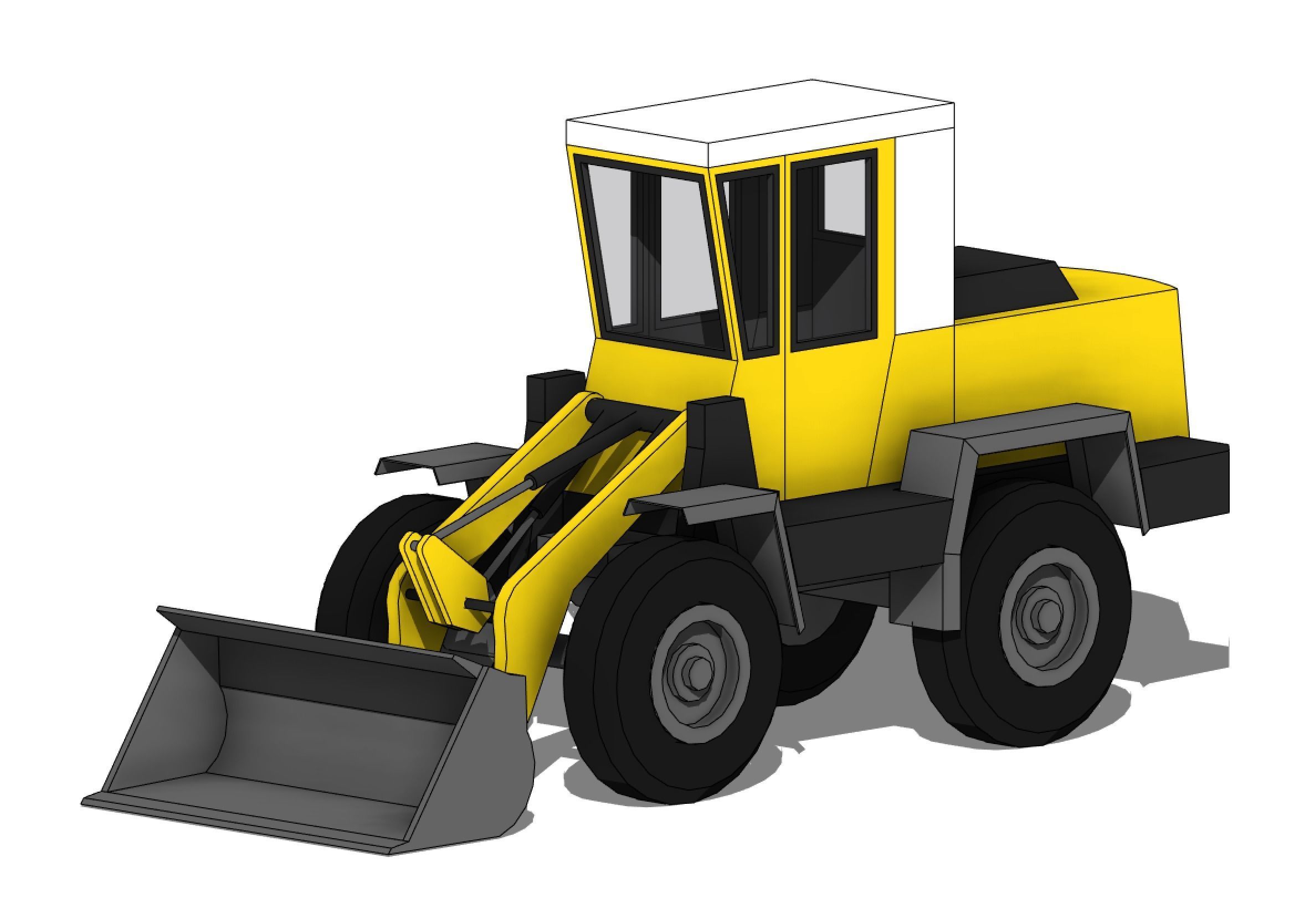 Construction Heavy Equipment Pack - Revit Family Collection 3D model_9