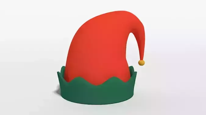Cartoon Elf Hat