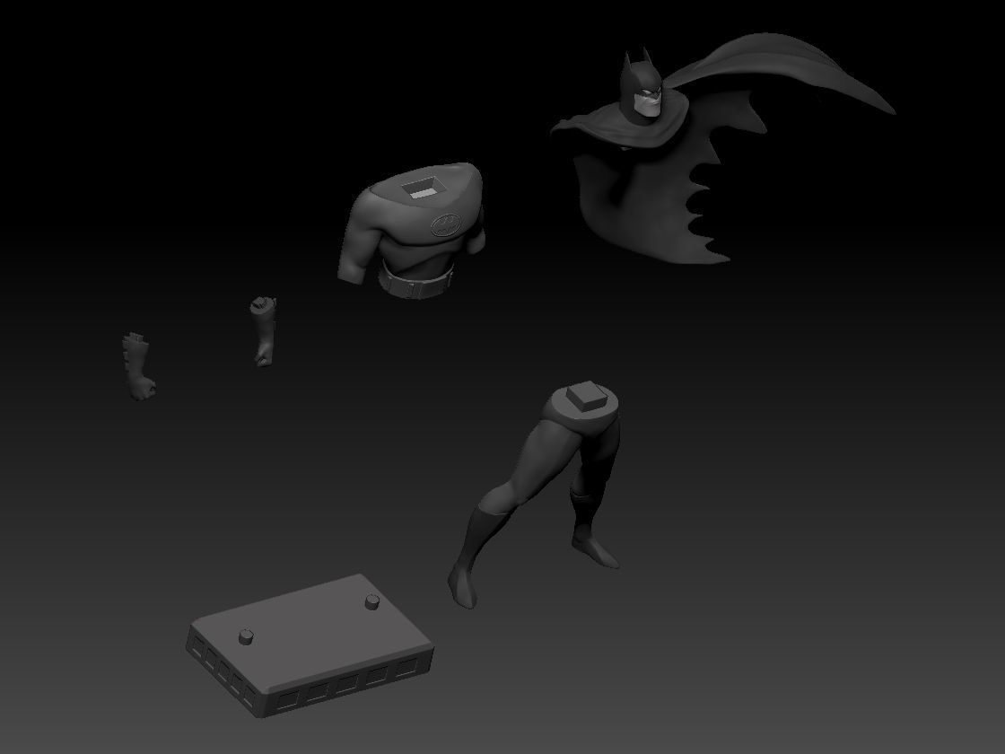Batman - Animated Series 3D print model_6