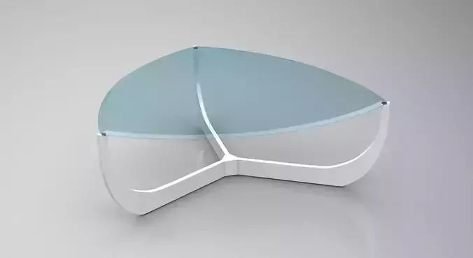 Triangulare coffe table