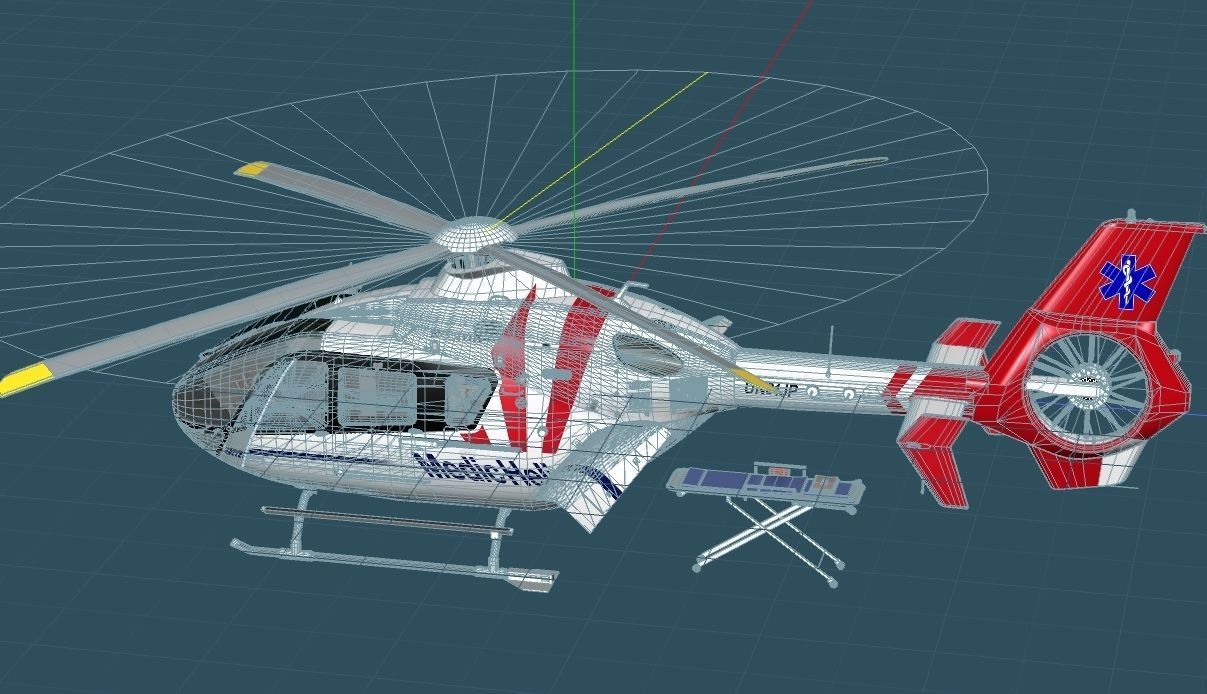 doctor heli JAPAN 3D model_12