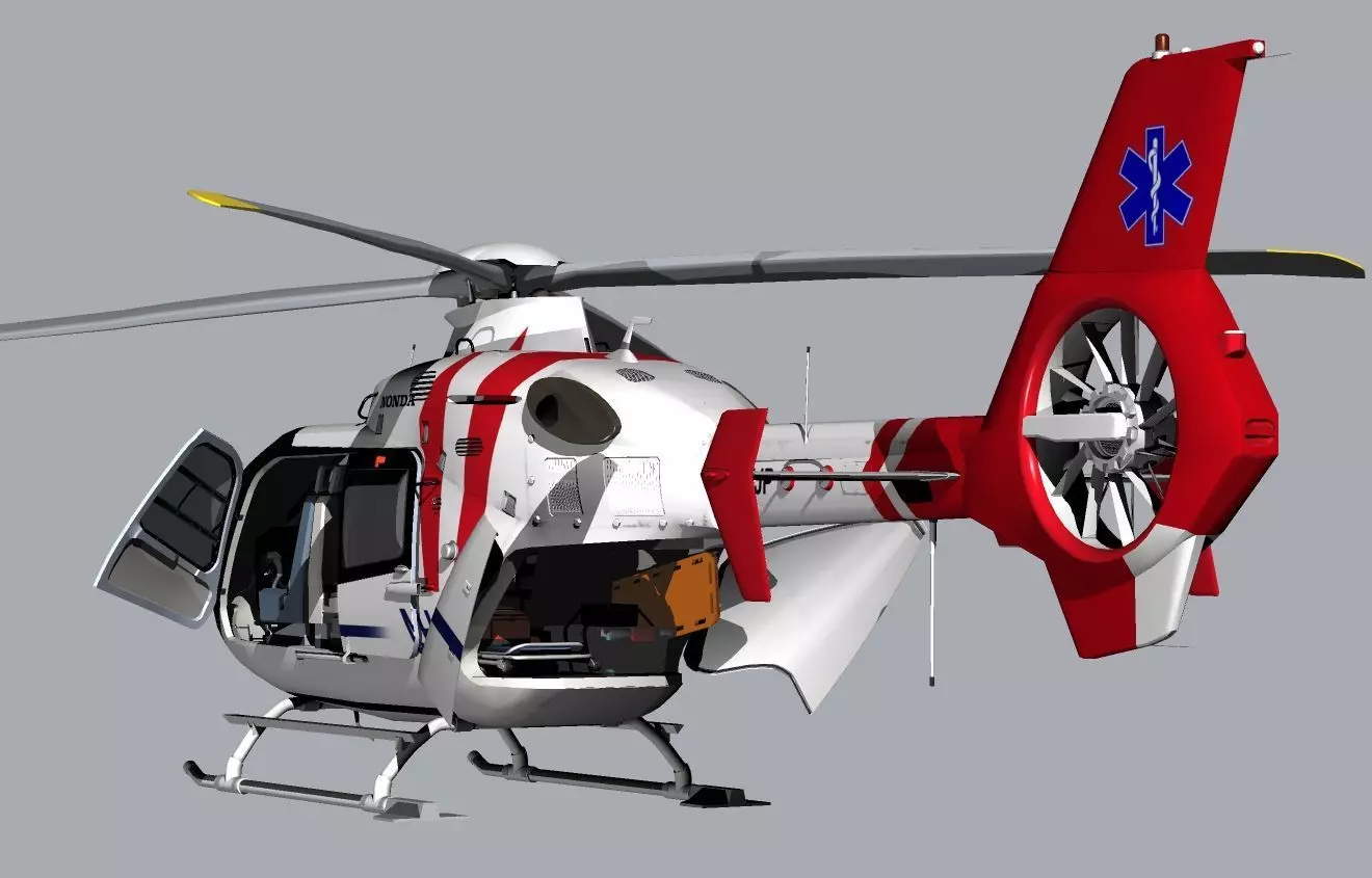 doctor heli JAPAN 3D model_0
