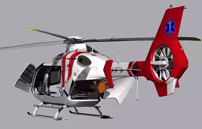 doctor heli JAPAN 3D model