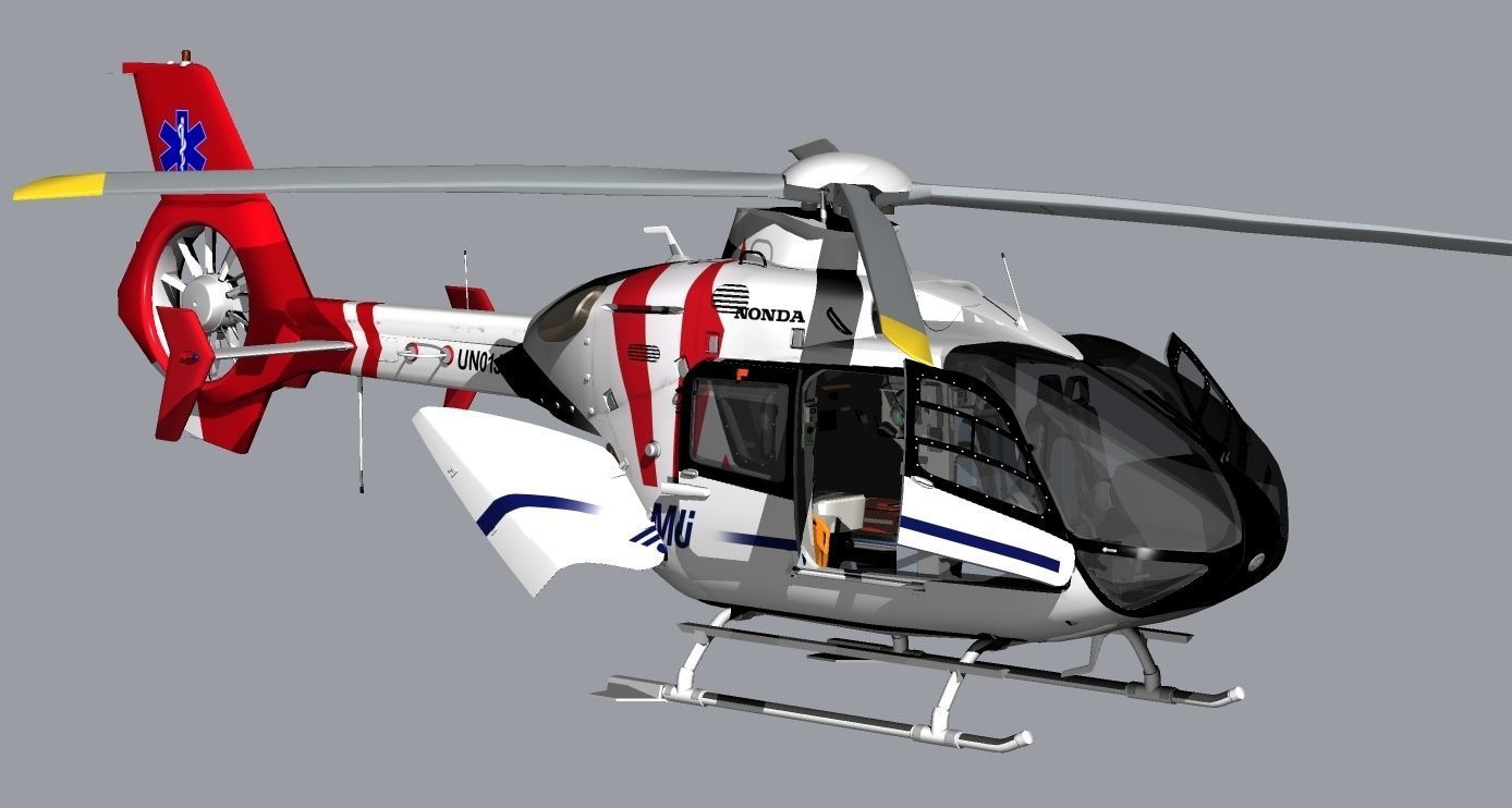 doctor heli JAPAN 3D model_4