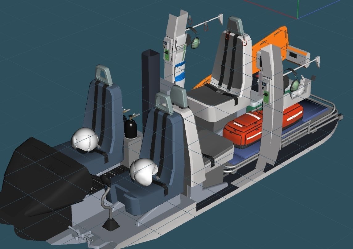 doctor heli JAPAN 3D model_10