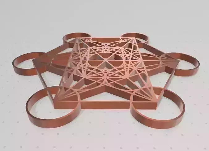 GEOMETRIA SAGRADA METATRON 3D print model
