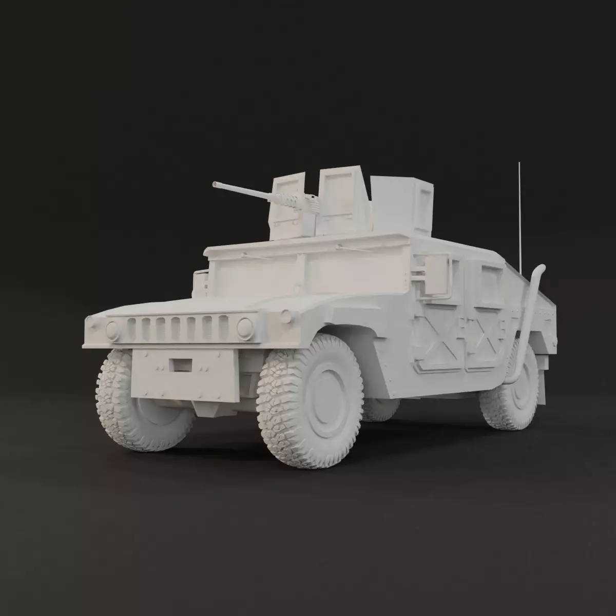 Humvee US 3D model_0