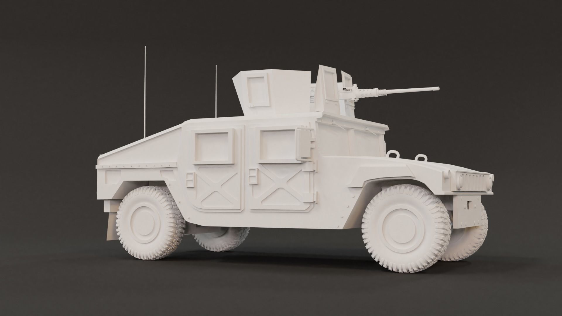 Humvee US 3D model_5