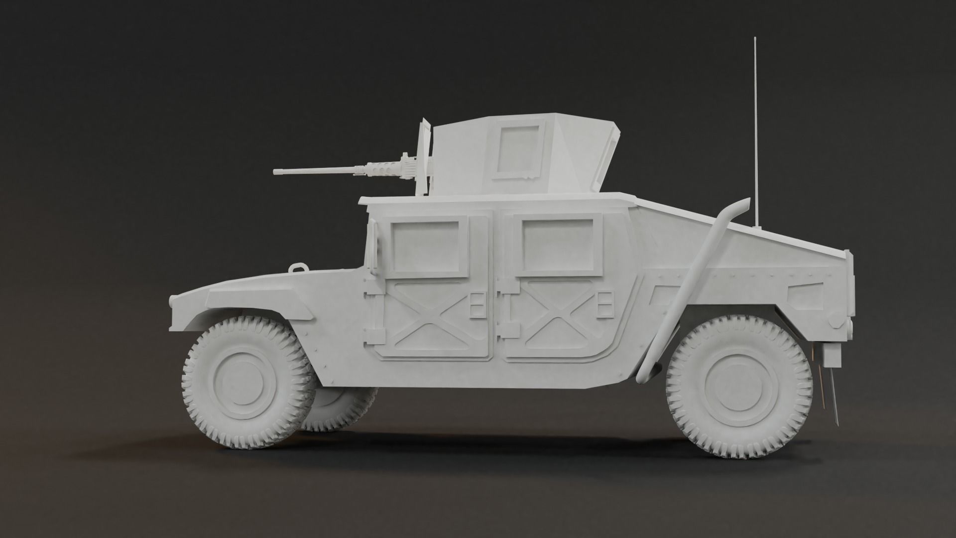 Humvee US 3D model_4
