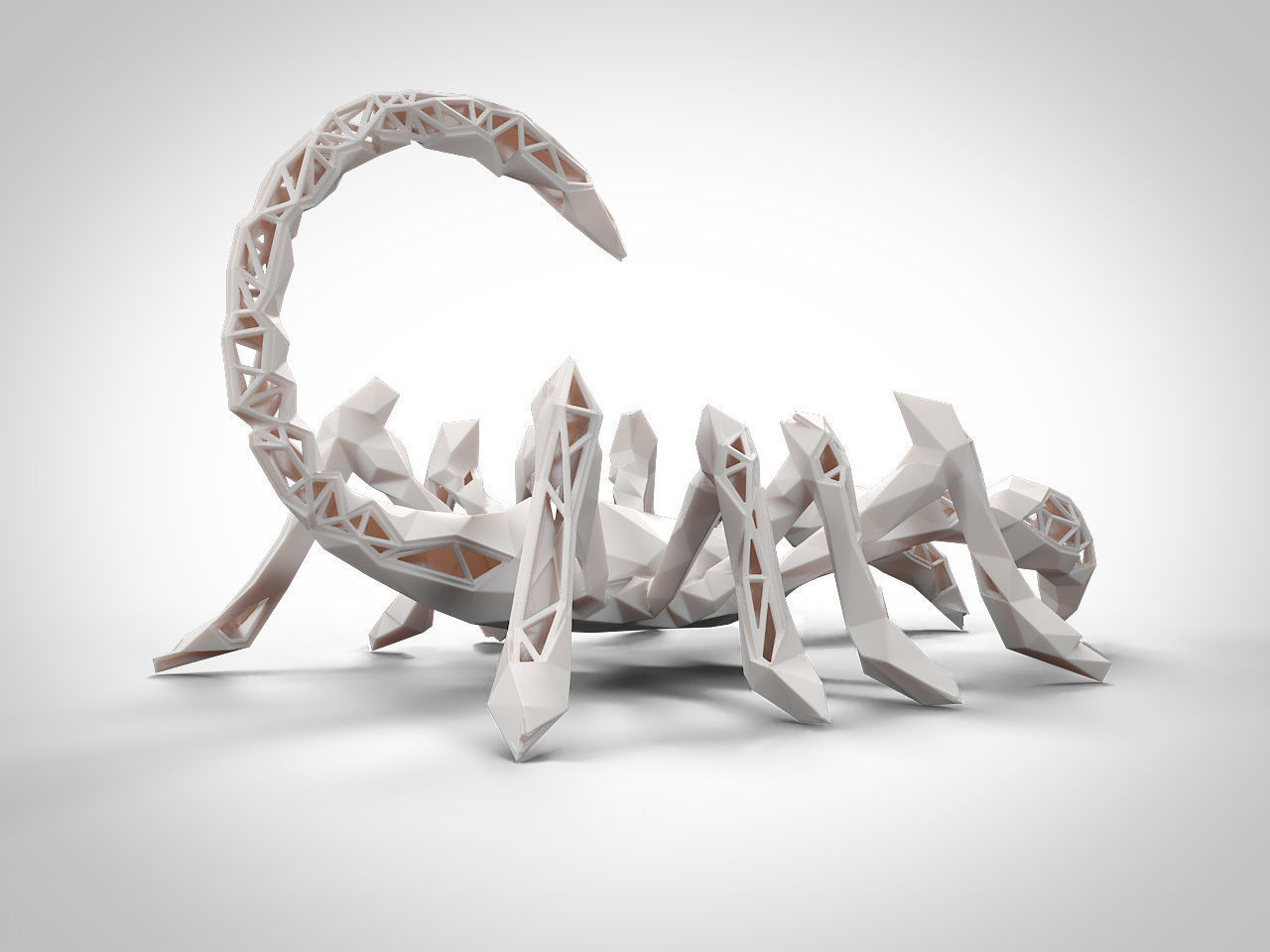 Scorpion Lattice Stl Ver 01 3D print model_1