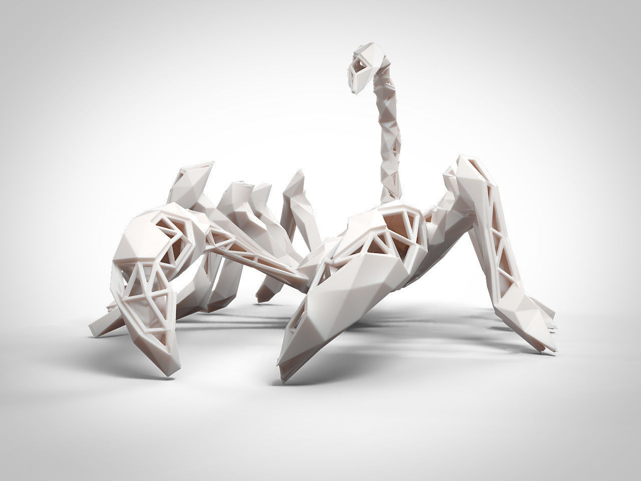 Scorpion Lattice Stl Ver 01 3D print model_2