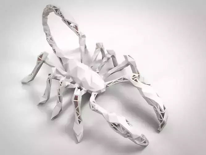 Scorpion Lattice Stl Ver 01 3D print model