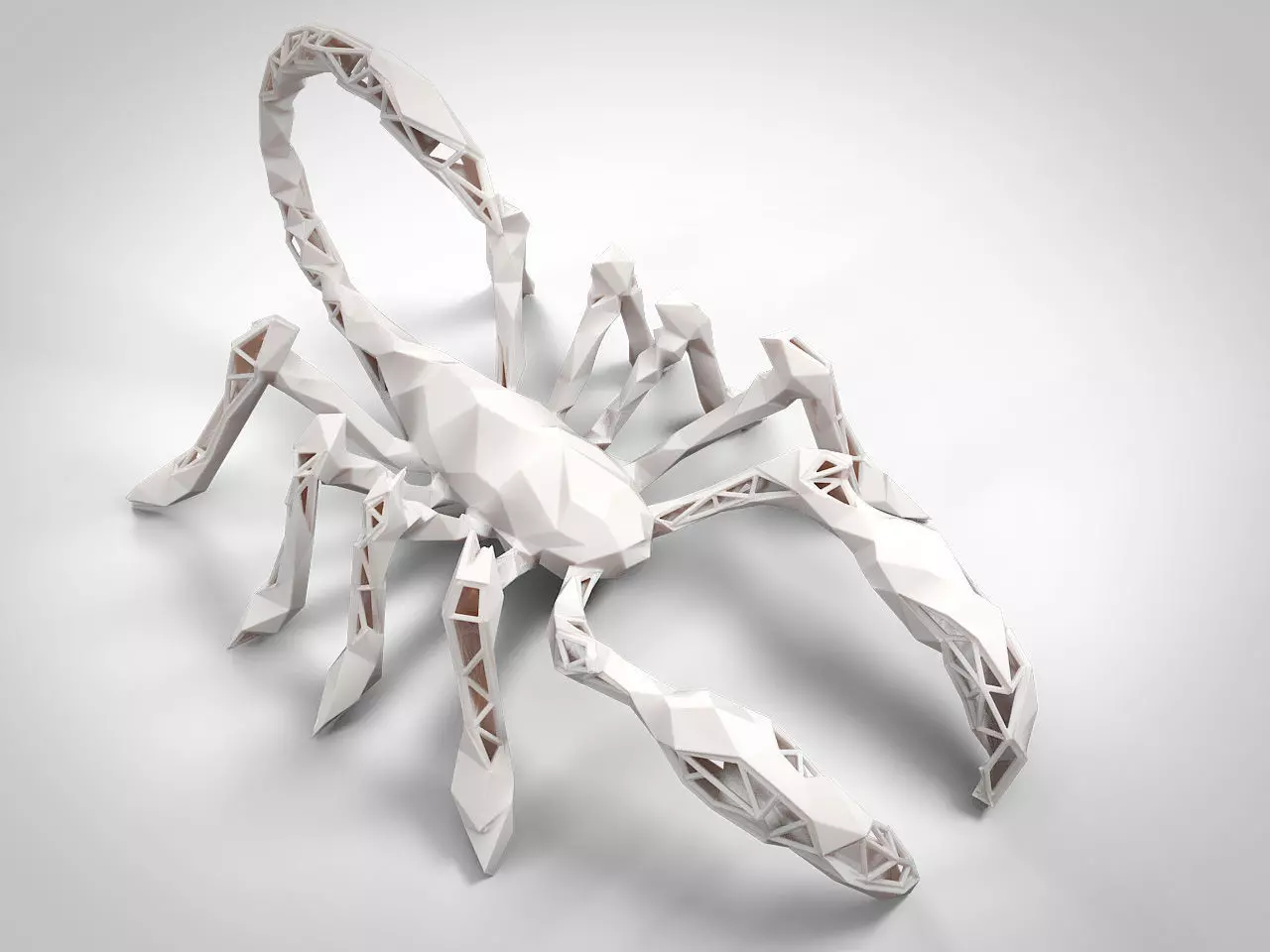 Scorpion Lattice Stl Ver 01 3D print model_0