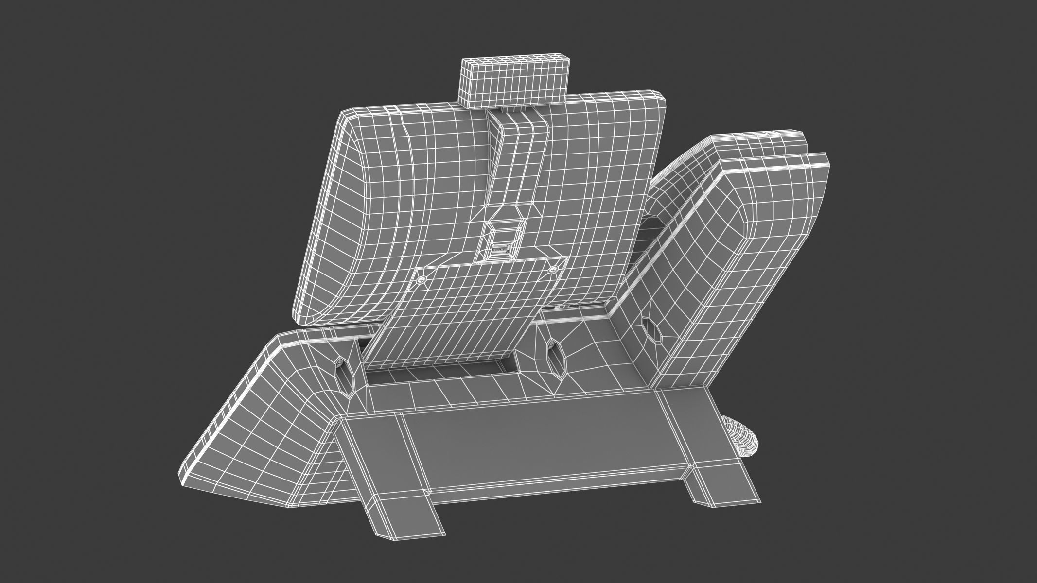 Office Phone 3D model_12