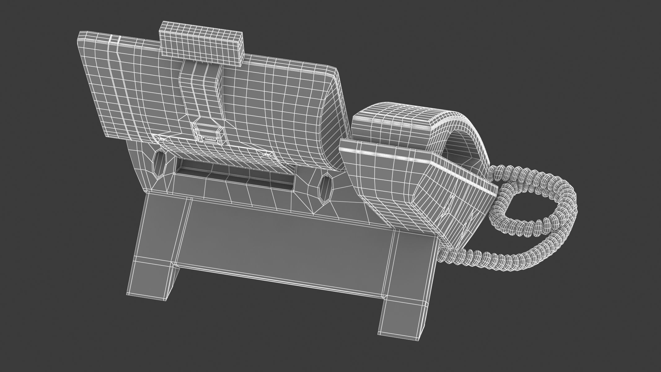 Office Phone 3D model_15