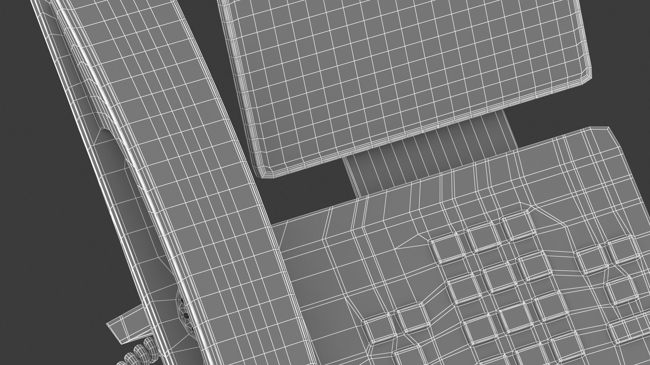 Office Phone 3D model_13