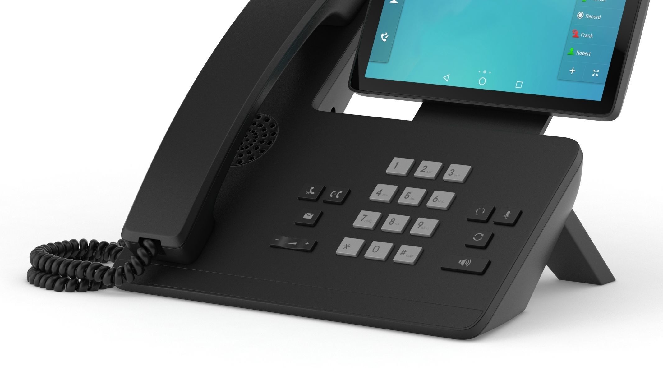 Office Phone 3D model_4