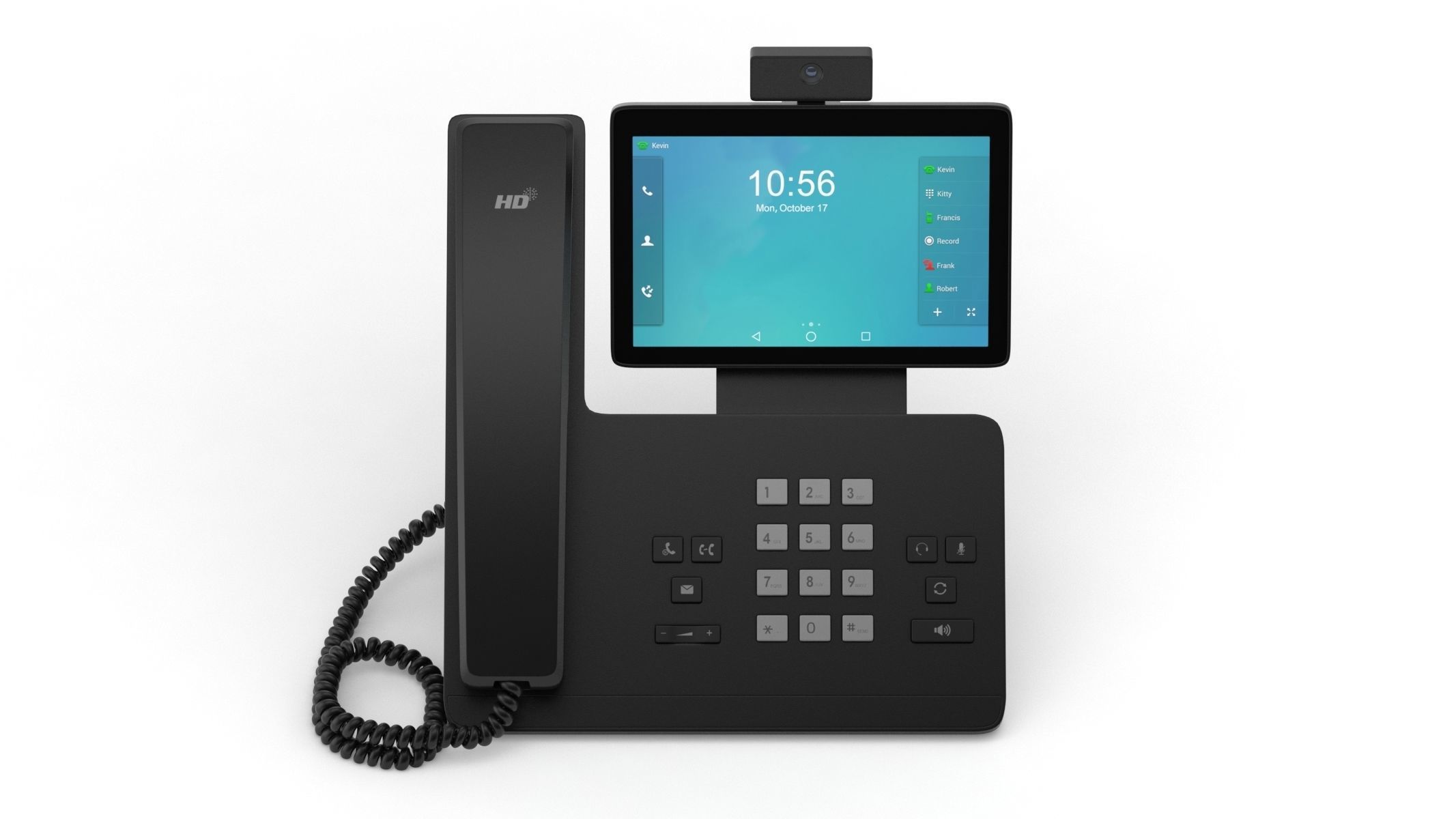 Office Phone 3D model_3