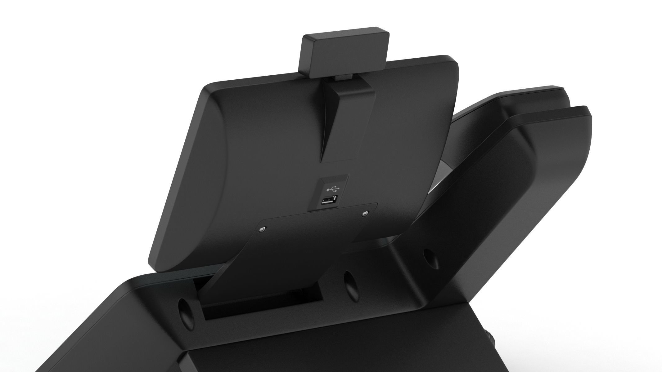 Office Phone 3D model_7