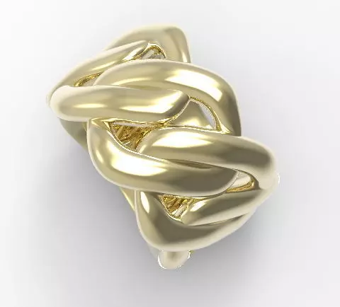Link ring anillo eslabones  3D print model_0