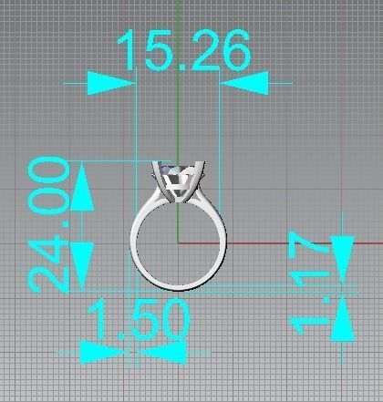 Link ring anillo eslabones  3D print model_6