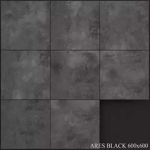 Yurtbay Seramik Ares Black 600x600 3D model