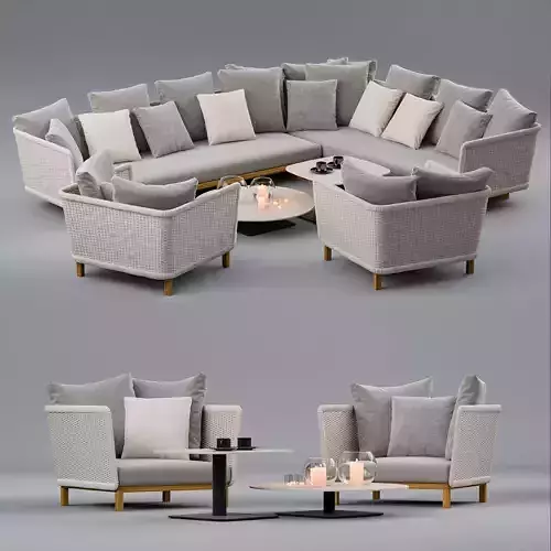 Paola Lenti Sabi 3D model