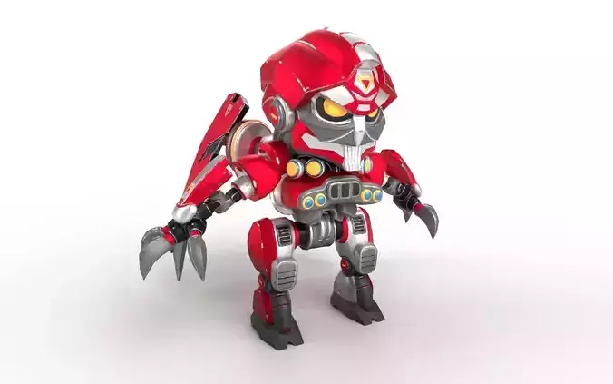 Shatter - Transformer Low-poly 3D model