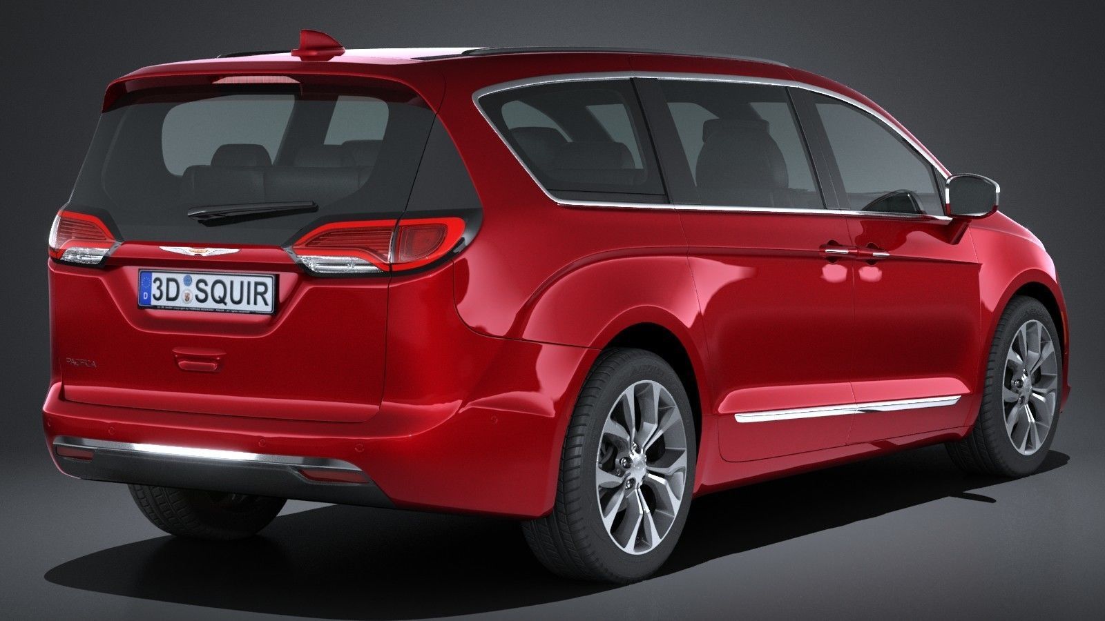 Chrysler Pacifica 2017 MPV 3D model_5