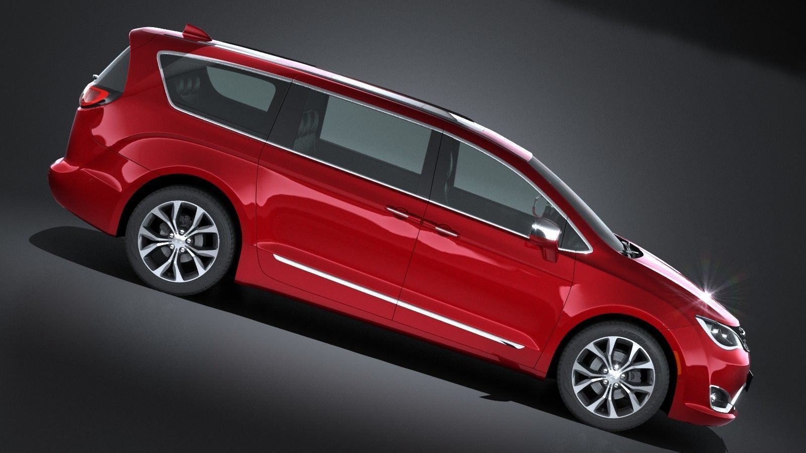 Chrysler Pacifica 2017 MPV 3D model_6