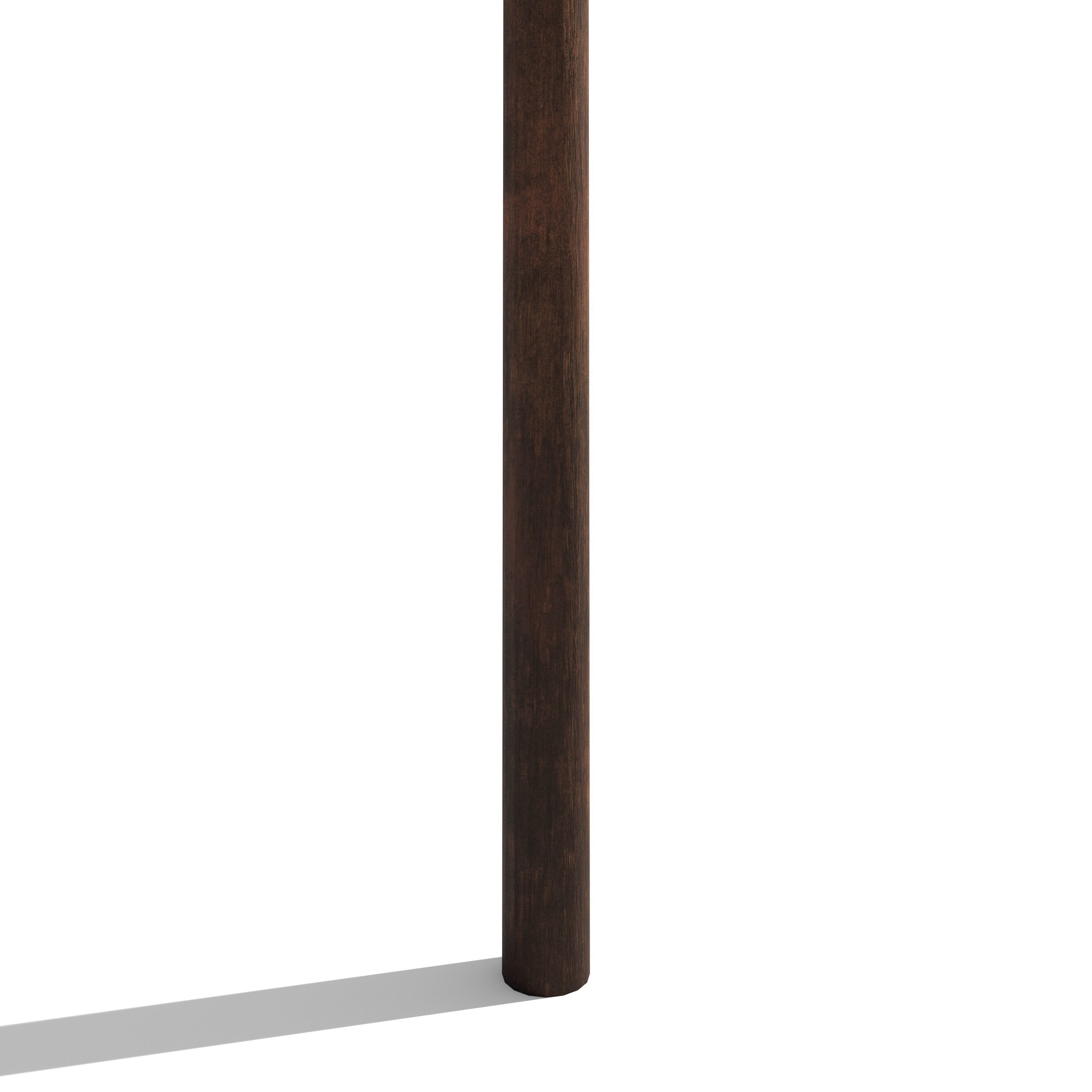 Electricity Pole 33 Low-poly 3D model_3