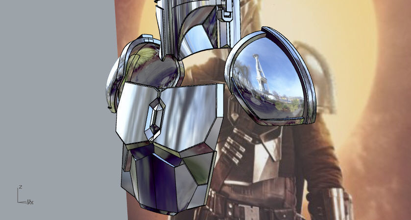 Full Beskar armor from The Mandalorian UPDATED 3D print model_18