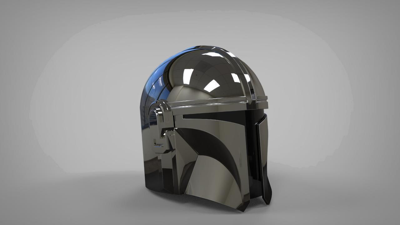 Full Beskar armor from The Mandalorian UPDATED 3D print model_24