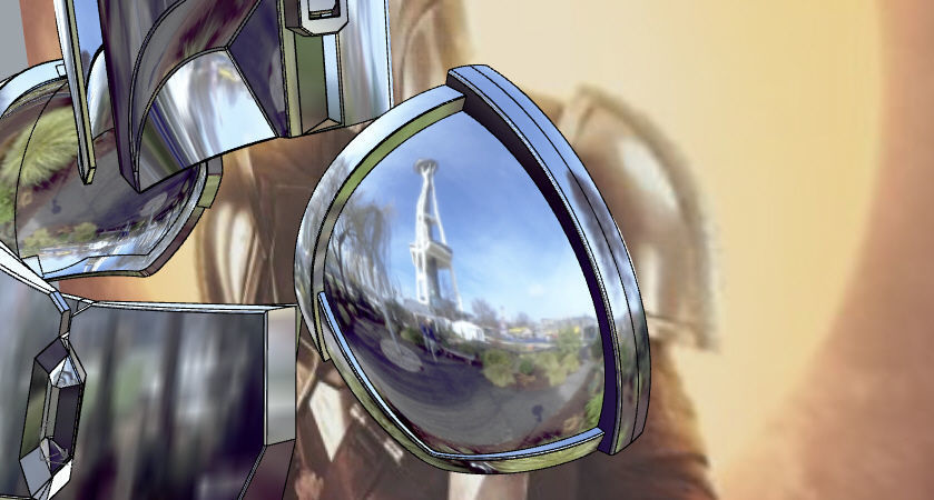 Full Beskar armor from The Mandalorian UPDATED 3D print model_7