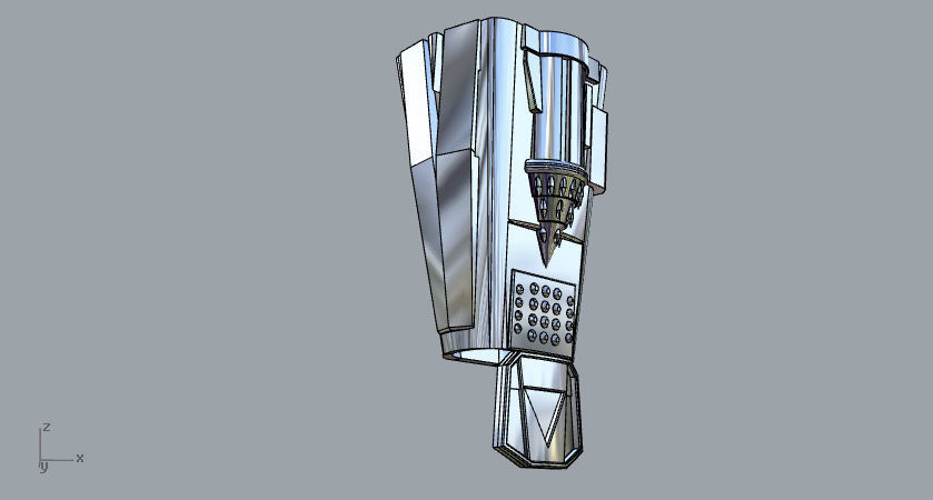 Full Beskar armor from The Mandalorian UPDATED 3D print model_15