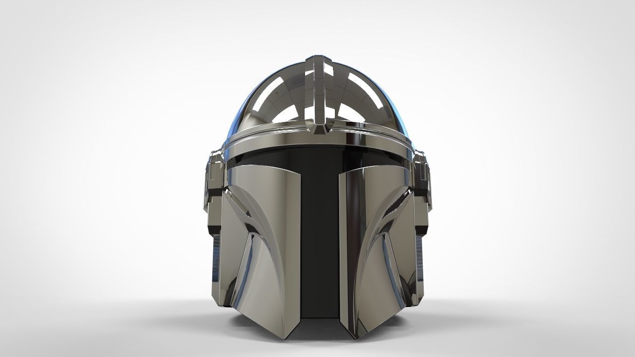 Full Beskar armor from The Mandalorian UPDATED 3D print model_27