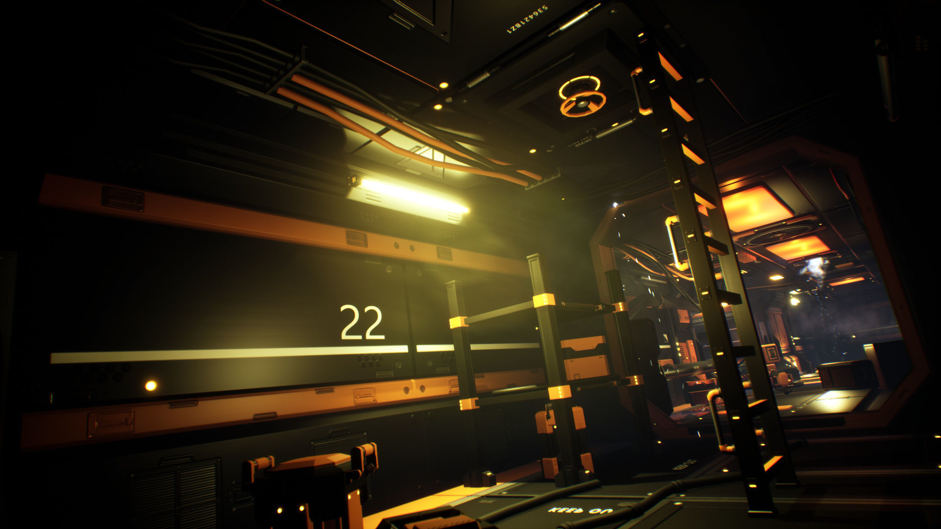 STYLIZED - Sci-Fi Corridor Packs Low-poly 3D model_43