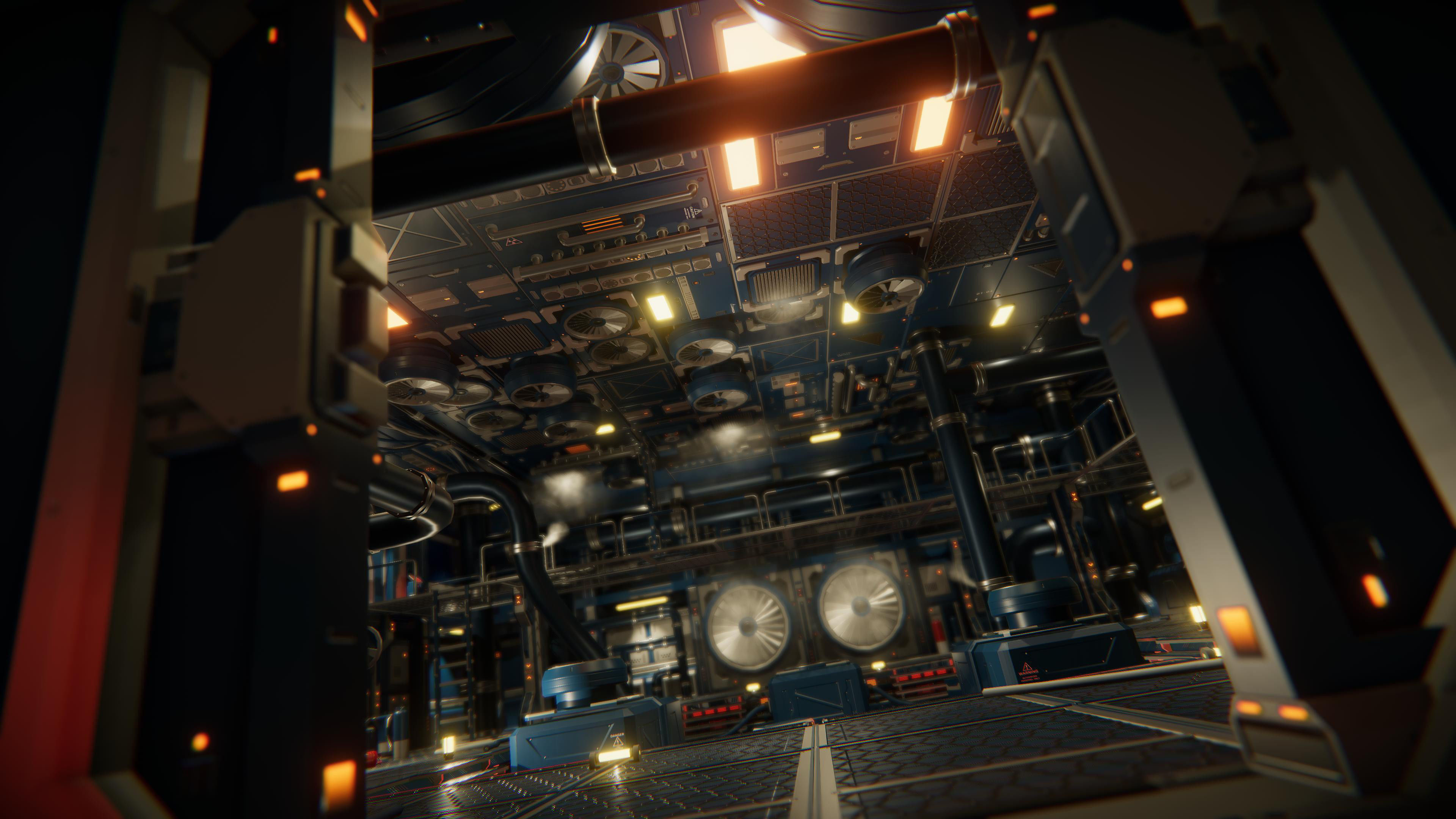 STYLIZED - Sci-Fi Corridor Packs Low-poly 3D model_27